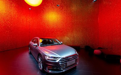 Audi trade fair booth Auto Shanghai 2019