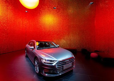 3D Polygon Metall Fassade Audi Shanghai