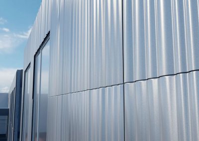 Industriegebäude Designfassade