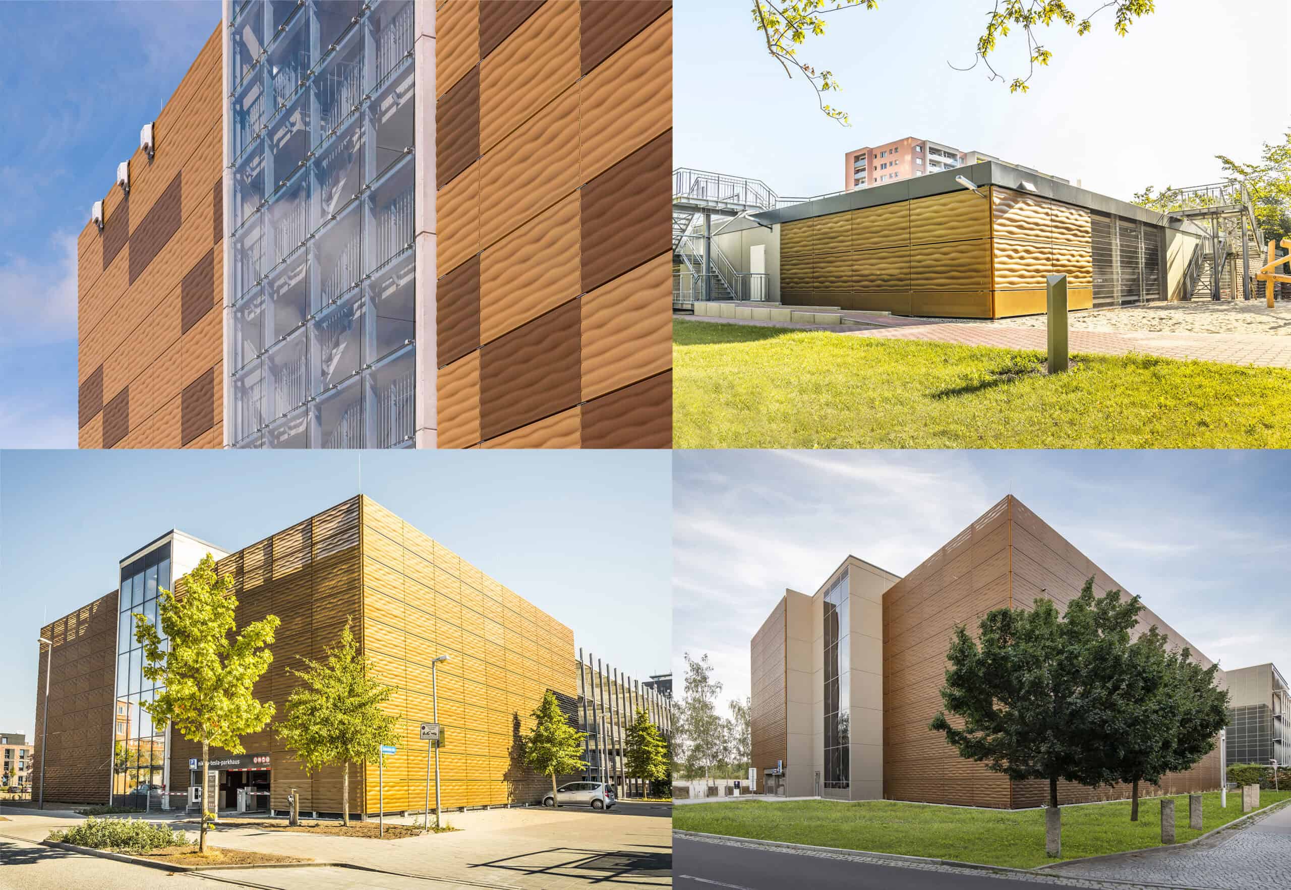 Parking garages in Berlin, Dreilinden, Greifswald, Kiel, Lauchringen